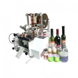 Double side bottle labeling machine