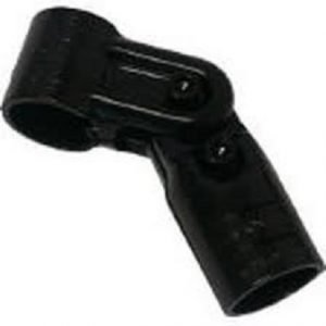 HJ18 Metal Pipe Joint black (Reusable metal fixing Pipe Clamp) IE-HJ18