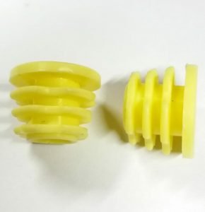 Off-White Plastic End Cap
