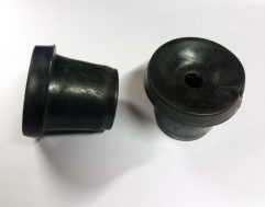 Black Round Plastic Outer Cap