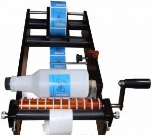 Manual Round Bottle Labeling Machine