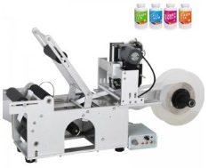 Round Bottle Labelling Machine Labeller with Code Printer Labler